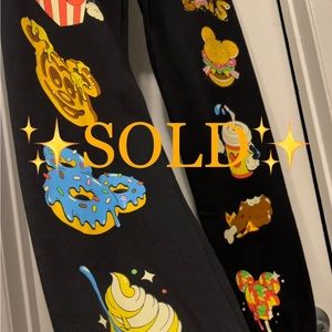 🍿Disney Eats 🍭 Collection: Foodie Sweatpant XS